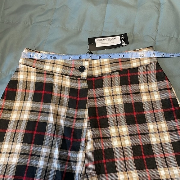 Nasty Gal Plaid Trousers - Red, Black, White - Picture 8 of 16